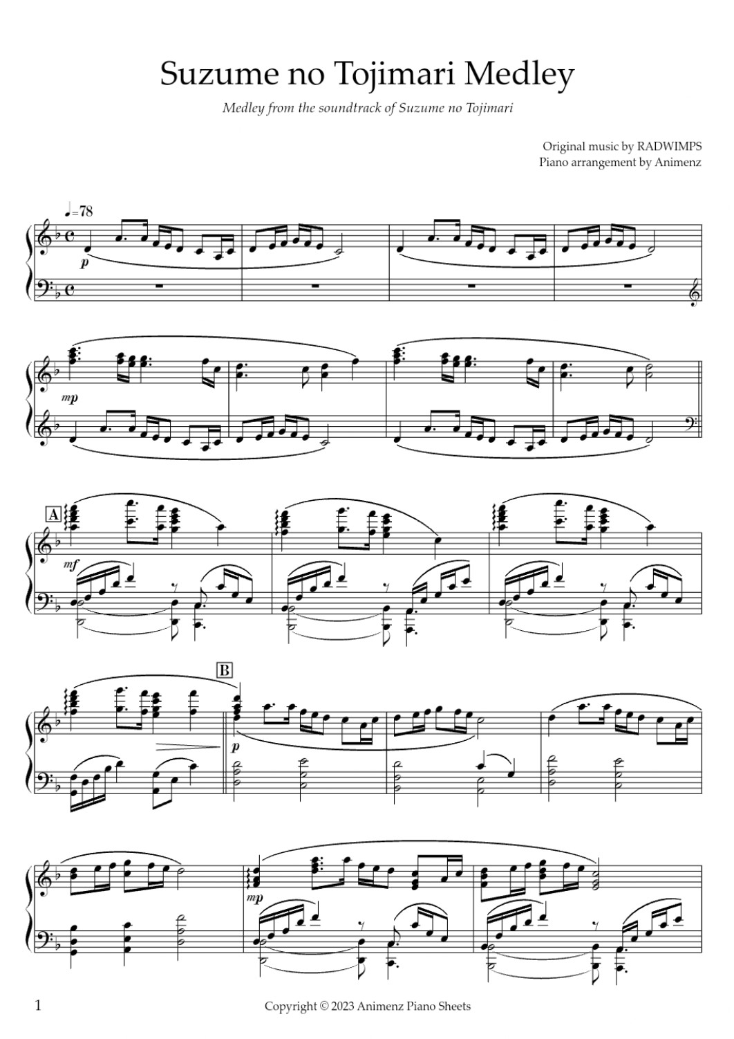 Sheet Music